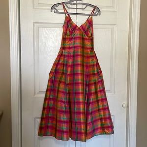 Isaac Mizrahi silk lined party dress. Size XS